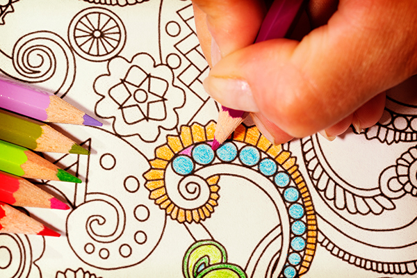 Coloring Pages with Colored Pencils