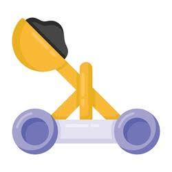 Catapult device vector image | Free SVG