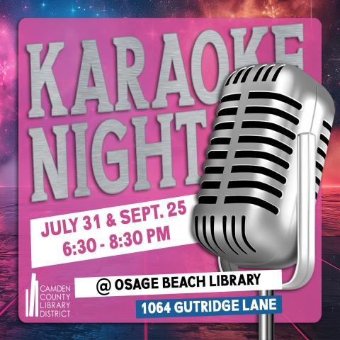 Karaoke Night at the Osage Beach Library