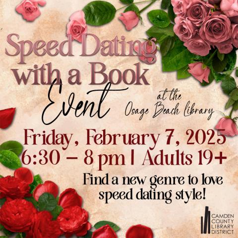 Speed dating with a book