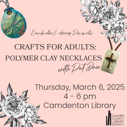 Learn how to make polymer clay pendants like the shimmering dragonfly pendant or the cross pattern