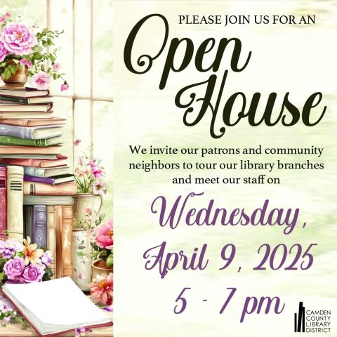 Invitation to our upcoming open house 