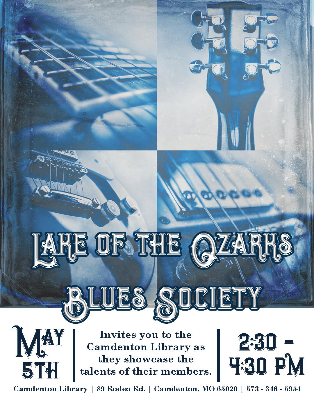 Lake of the Ozarks Blues Society Jam Session at the Camdenton Library