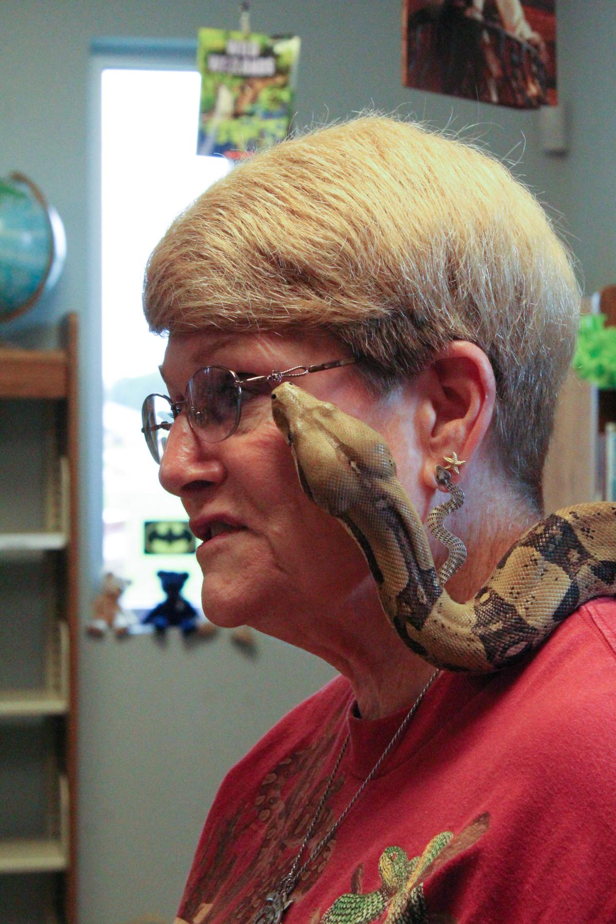 Connie The Snake Lady Koch