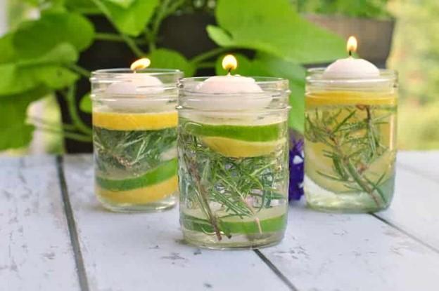 Mason Jar Luminaries