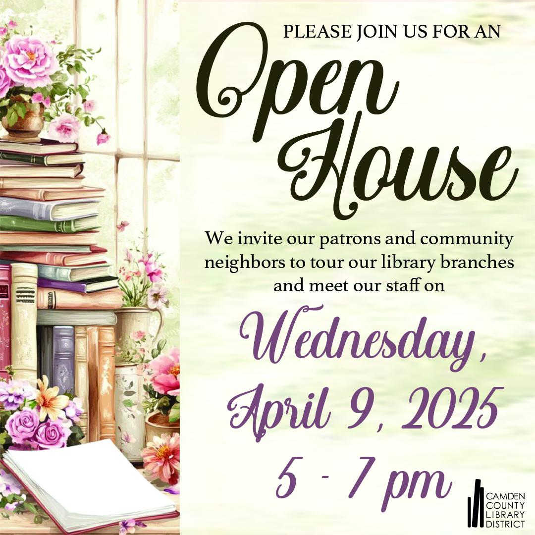 Invitation to our upcoming open house 